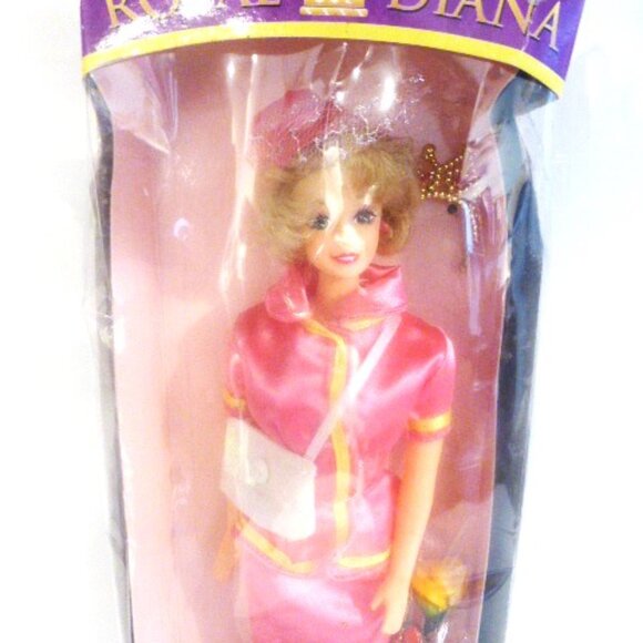 TYS1 - ROYAL DIANA BARBIE By Way Out Toys PRINCESS DIANA Barbie Doll - Picture 3 of 8